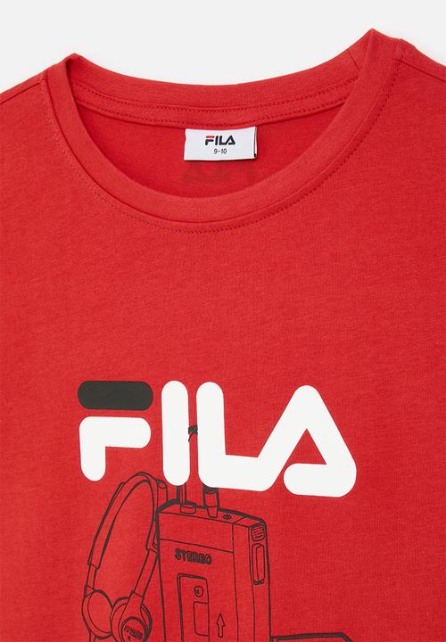 FILA - Valerio t-shirt - fila red