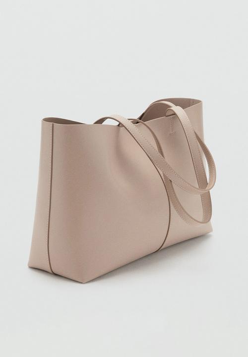 MANGO - Manu shoulder bag - medium brown