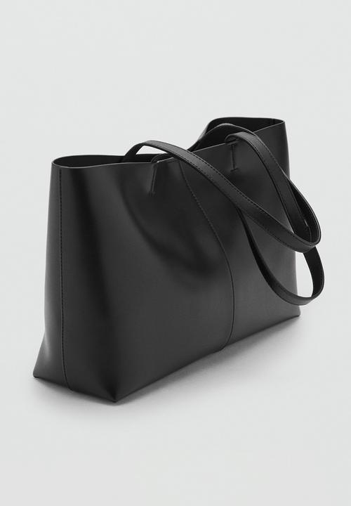 MANGO - Manu shoulder bag - black