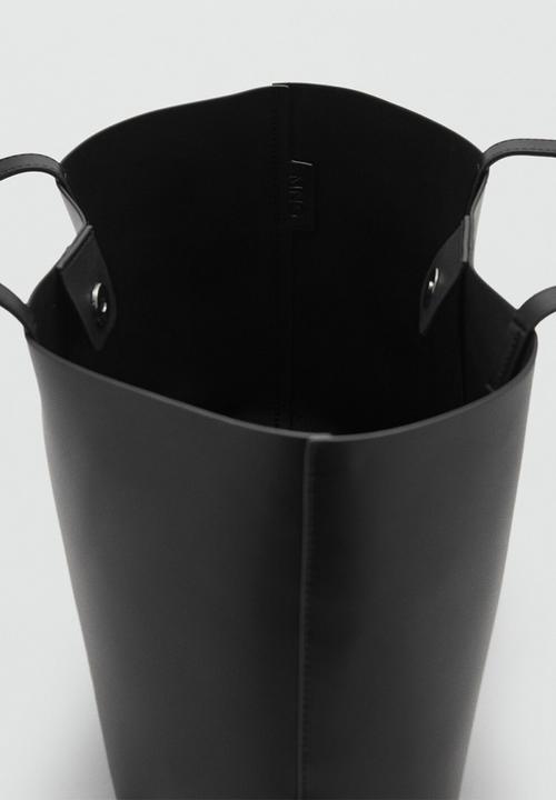 MANGO - Manu shoulder bag - black
