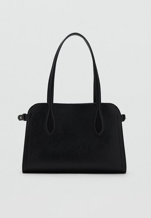 MANGO - Bolso M Gustave City Bag - Black