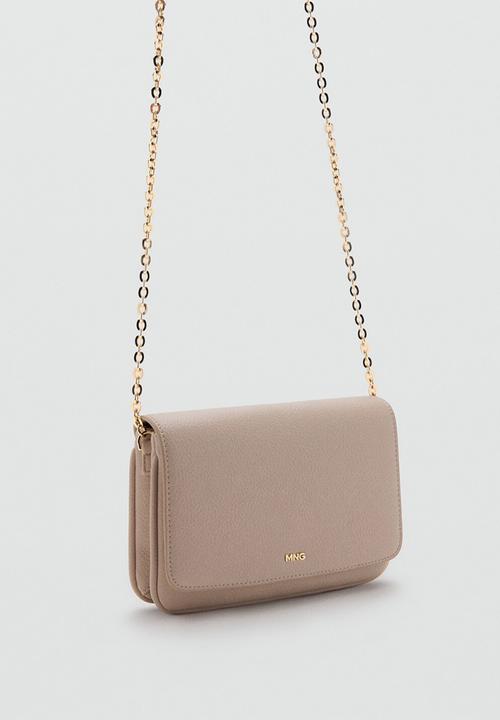 MANGO - Cornina2 crossbody bag - natural