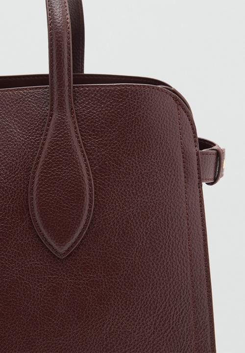 MANGO - Bolso G Gustave City Bag - Bordeaux