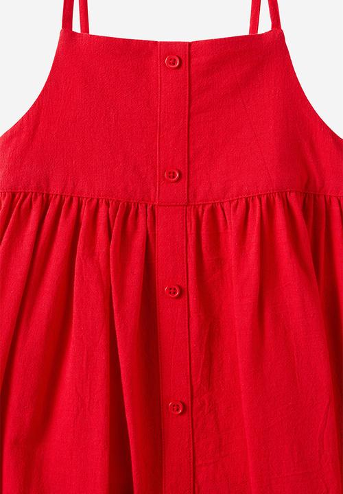 Cotton On - Leah midi dress - varsity red