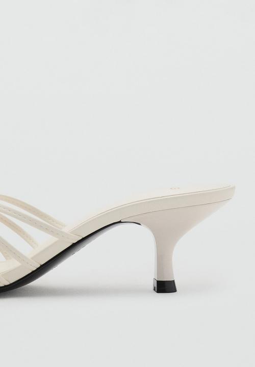 MANGO - Darian heel - light beige