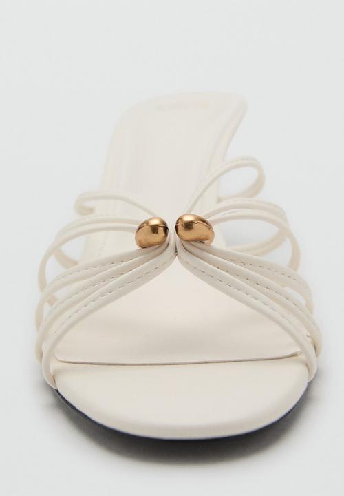 MANGO - Darian heel - light beige