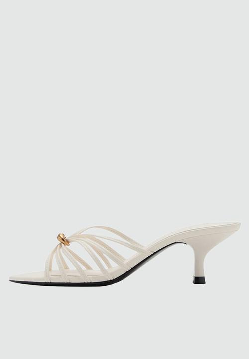 MANGO - Darian heel - light beige