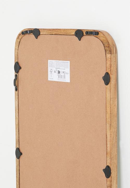 H&S - Full length rectangular mirror Natural
