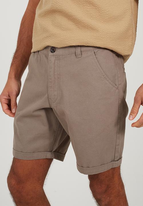 Brave Soul - Hampson Chino Short - Taupe