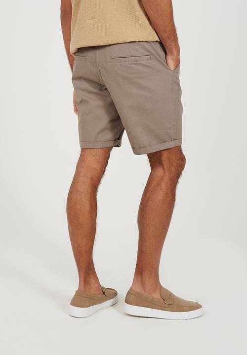 Brave Soul - Hampson Chino Short - Taupe