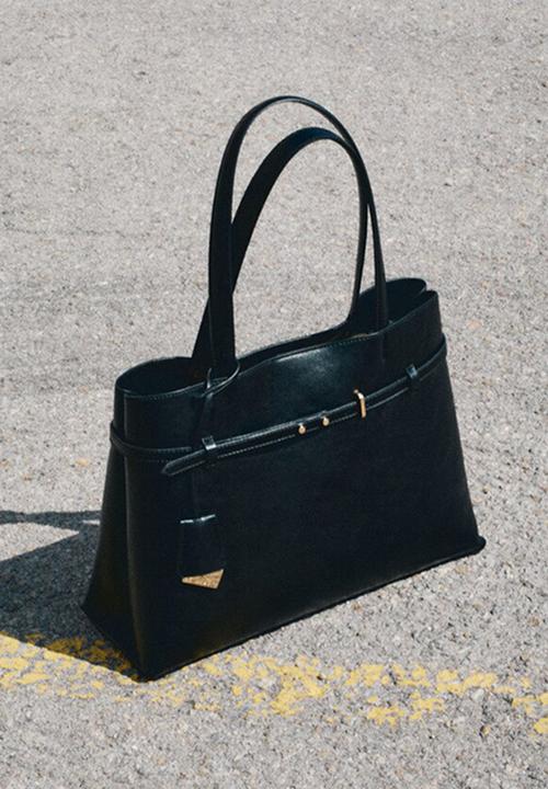 MANGO - Dahlia citybag- black