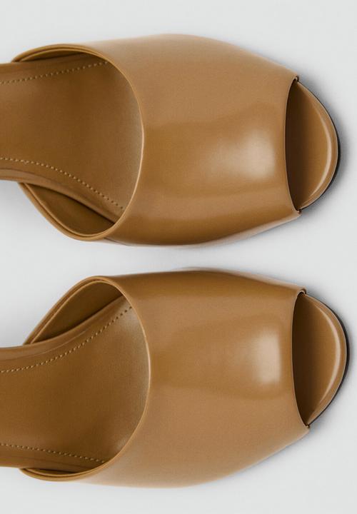 MANGO - Declan heel - beige/khaki