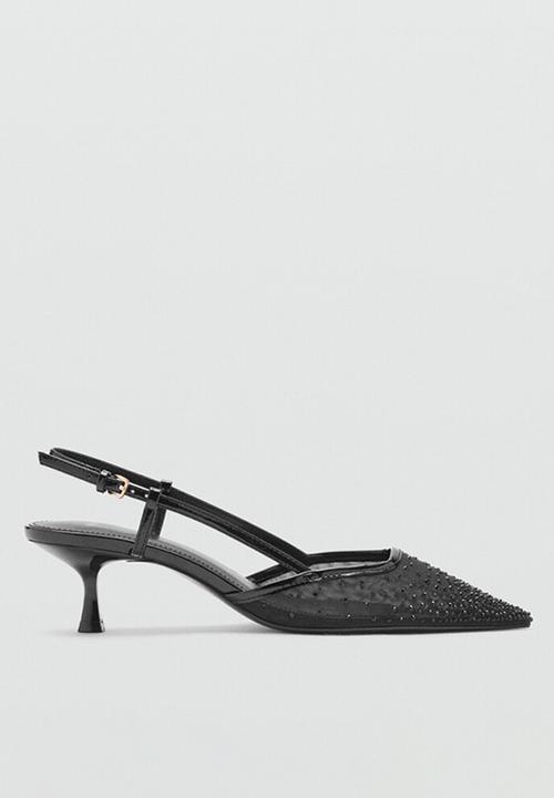 MANGO - Tonia heel - black