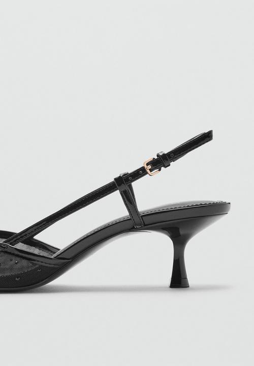 MANGO - Tonia heel - black