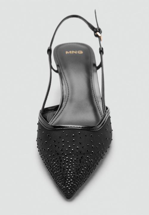 MANGO - Tonia heel - black