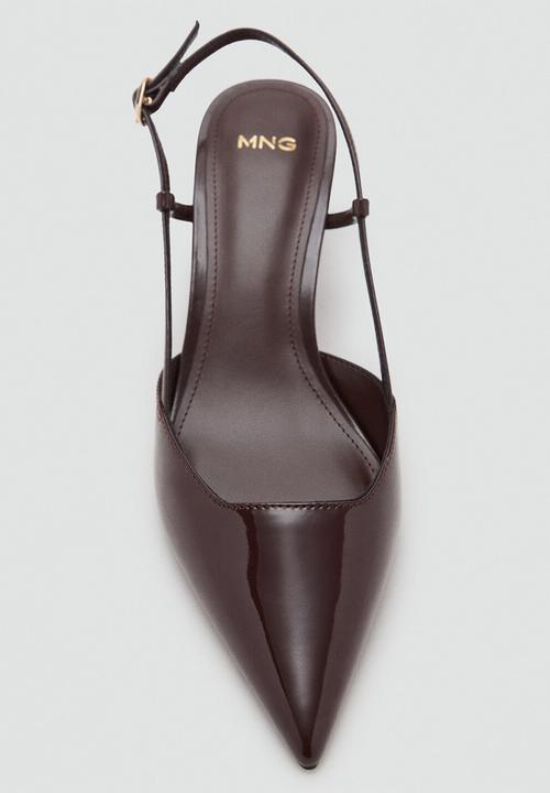 MANGO - Tonio heel - dark brown