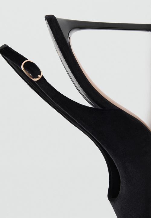 MANGO - Vanila heel - black
