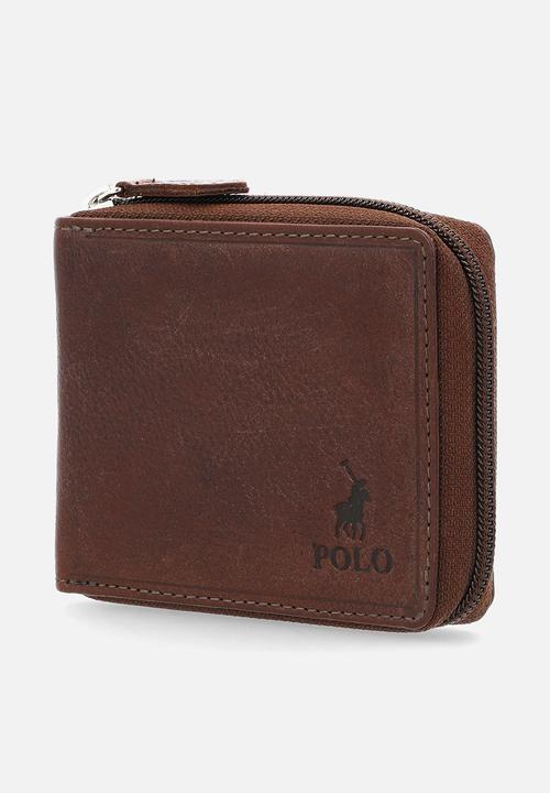 POLO - Chobe Zip Around Wallet - Brown
