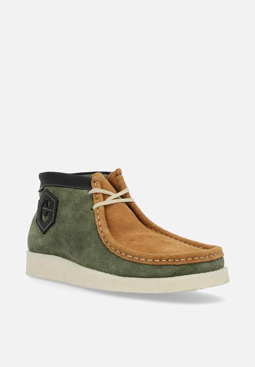 Grasshoppers - Brooklyn Moss Suede - Green