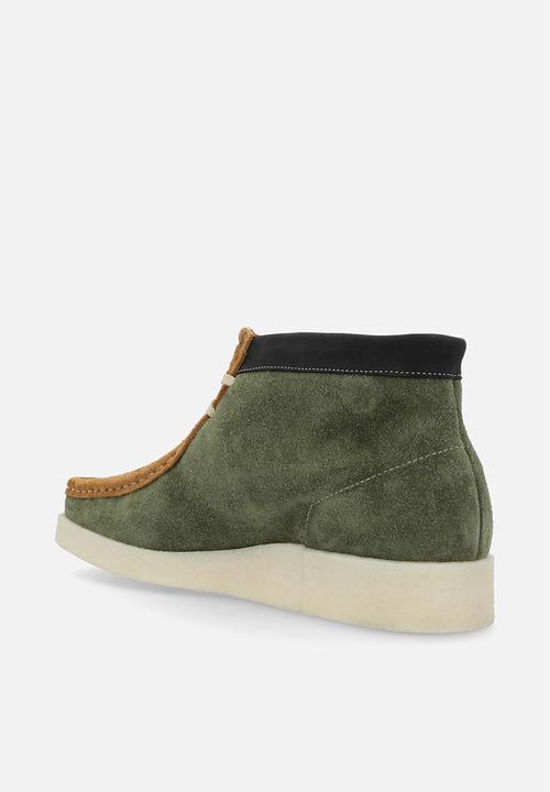 Grasshoppers - Brooklyn Moss Suede - Green