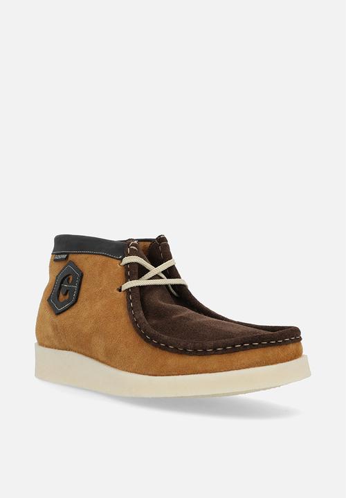 Grasshoppers - Brooklyn Cider Suede - Dark Brown