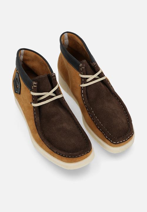 Grasshoppers - Brooklyn Cider Suede - Dark Brown