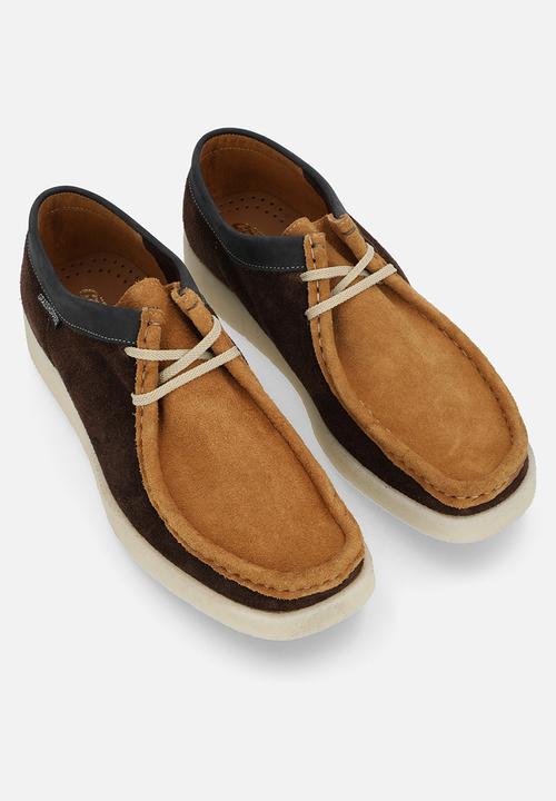 Grasshoppers - TRENT DRK BRN SUEDE/Cider Suede/Blk Sandiego