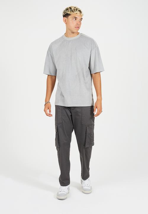 Brave Soul - Crew Neck Tshirt - Grey