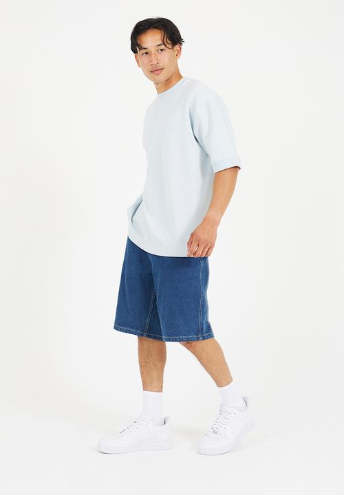 Brave Soul - Oversized Fit Tshirt - Sky Blue