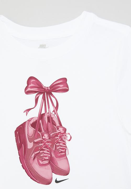 pink and white nike clothes