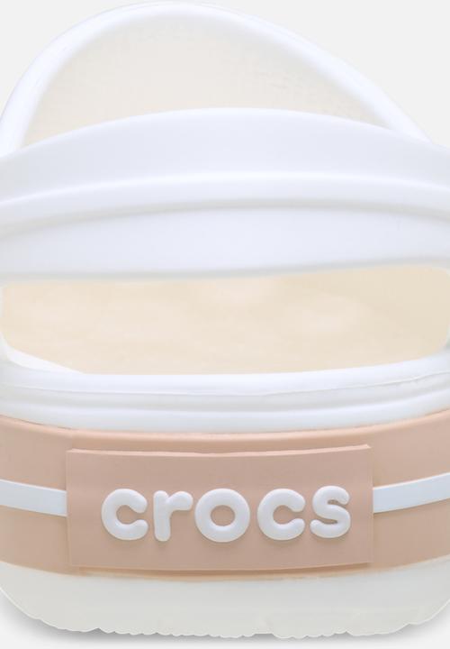 Crocs - Crocsband - White/Pink Caramel