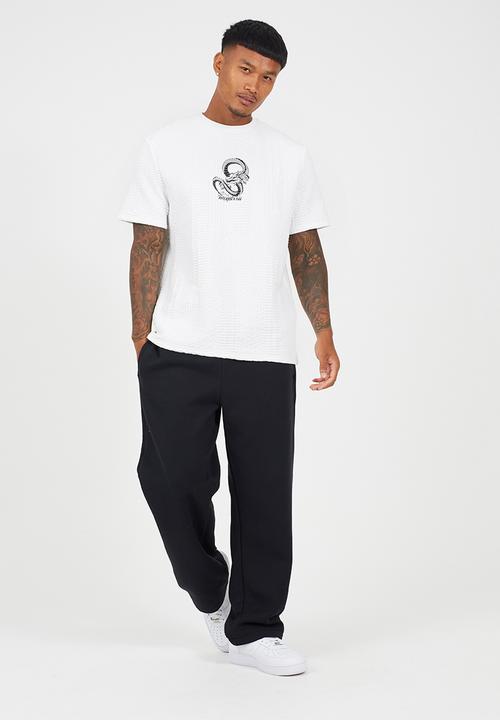 Brave Soul - Oversized Fit Crew Neck T-Shirt - Cream
