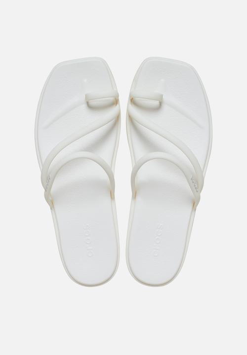 Crocs - Miami i toe loop sandal - chalk