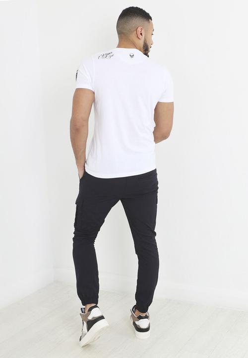 Brave Soul - Taslan Cargo Cuff Pant - Navy