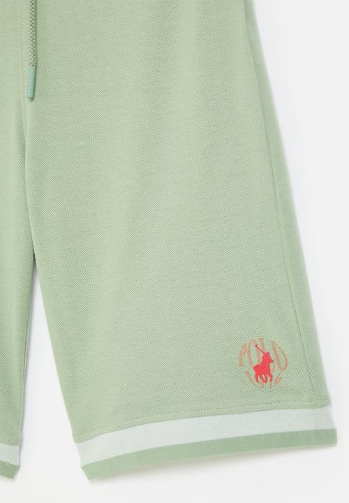POLO - Boys damian tennis short - sage
