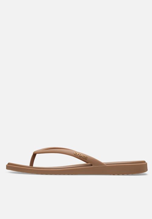 Crocs - Miami i flip - milk chocolate
