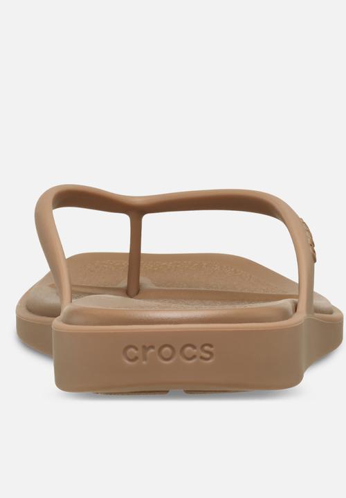 Crocs - Miami i flip - milk chocolate