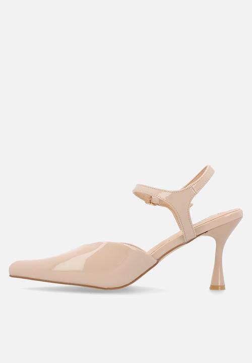 Plum - Anya Closed Toe Ankle Strap - Neutral