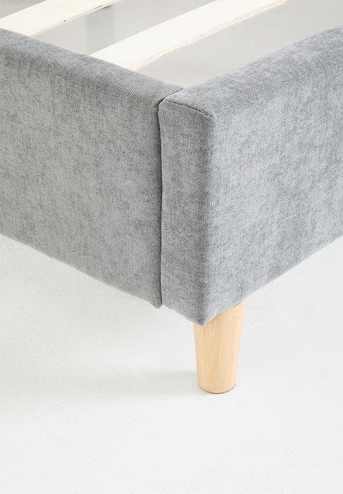 Sixth Floor - Prima upholstered bed - grey