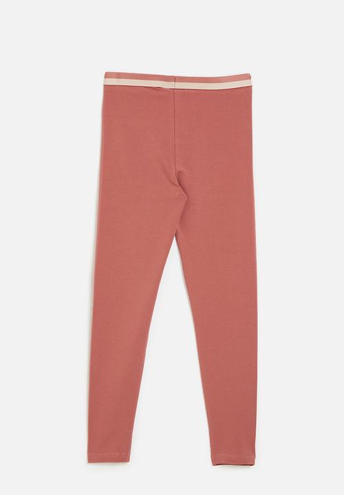 POLO - Girls sadie full length legging - coral