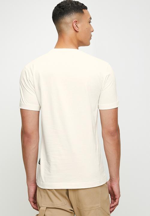 POLO - Chico  pjc ss circular logo tee - off white