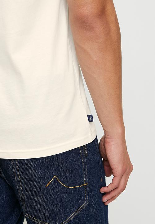 POLO - Deacon  logo printed short sleeve T-shirt - white