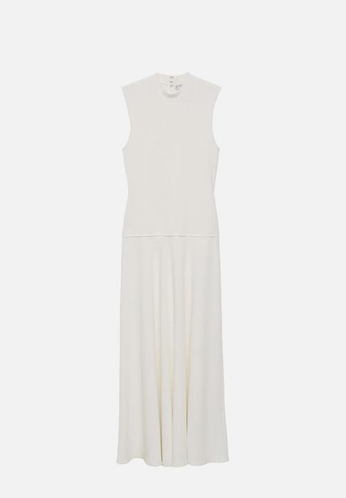MANGO - Dress bima -  white