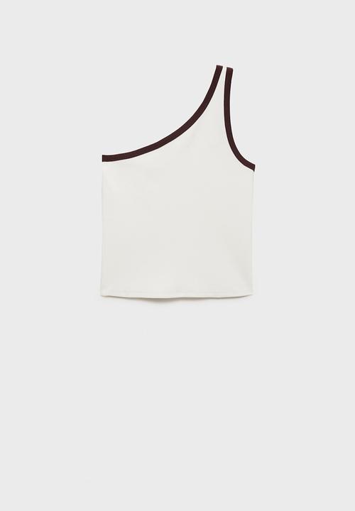 MANGO - Top Malta - Light Beige