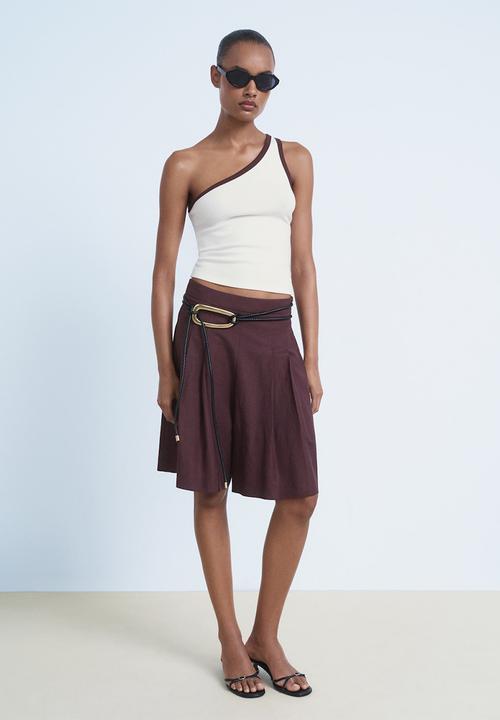 MANGO - Top Malta - Light Beige