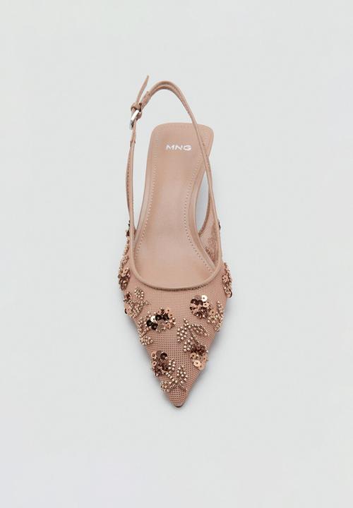 MANGO - Lucidan heel - light/pastel pink