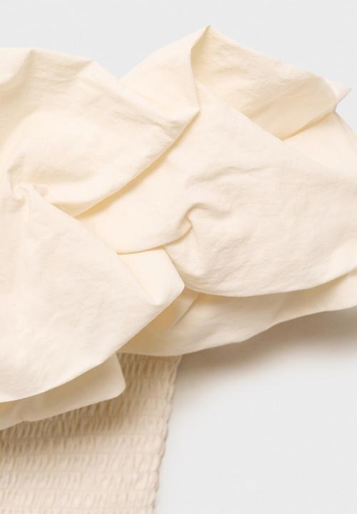 MANGO - Top crete - light beige