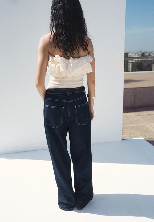 MANGO - Top crete - light beige