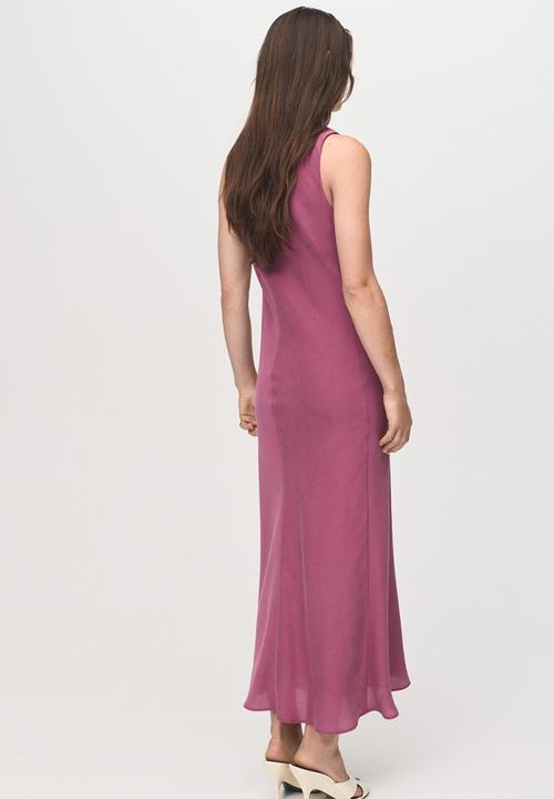 MANGO - Dress cava  -  pink