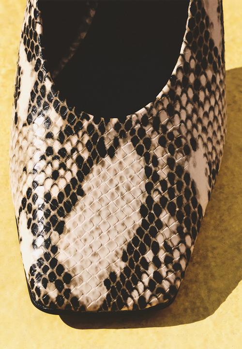 MANGO - Cuad heel - light beige